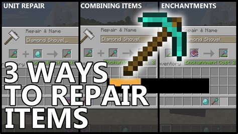 How to Repair Items in Minecraft: A Comprehensive Guide